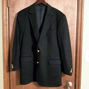 JOSEPH A. BANKS CASHMERE SPORT COAT (BLACK)